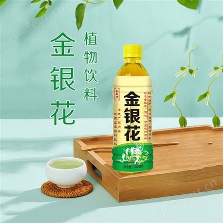 金银花植物饮料500ml凉茶饮品夏季饮料商超渠道